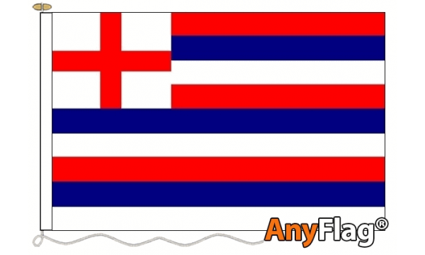 Striped Ensign Red/Blue/White Custom Printed AnyFlag®